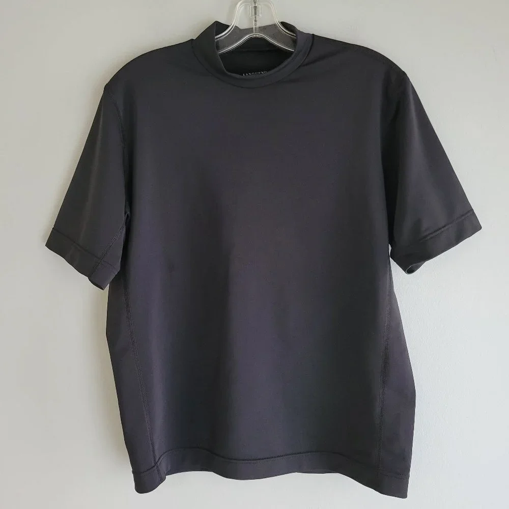 Lands End Sun Protection Shirt Size —Black - Picture 5 of 6
